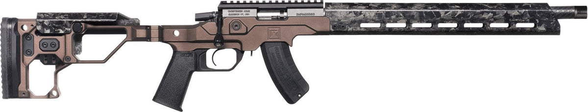 Christensen Arms MPR Rimfire 17HMR 18" Brown Threaded Rifle, Model 801-12025-01