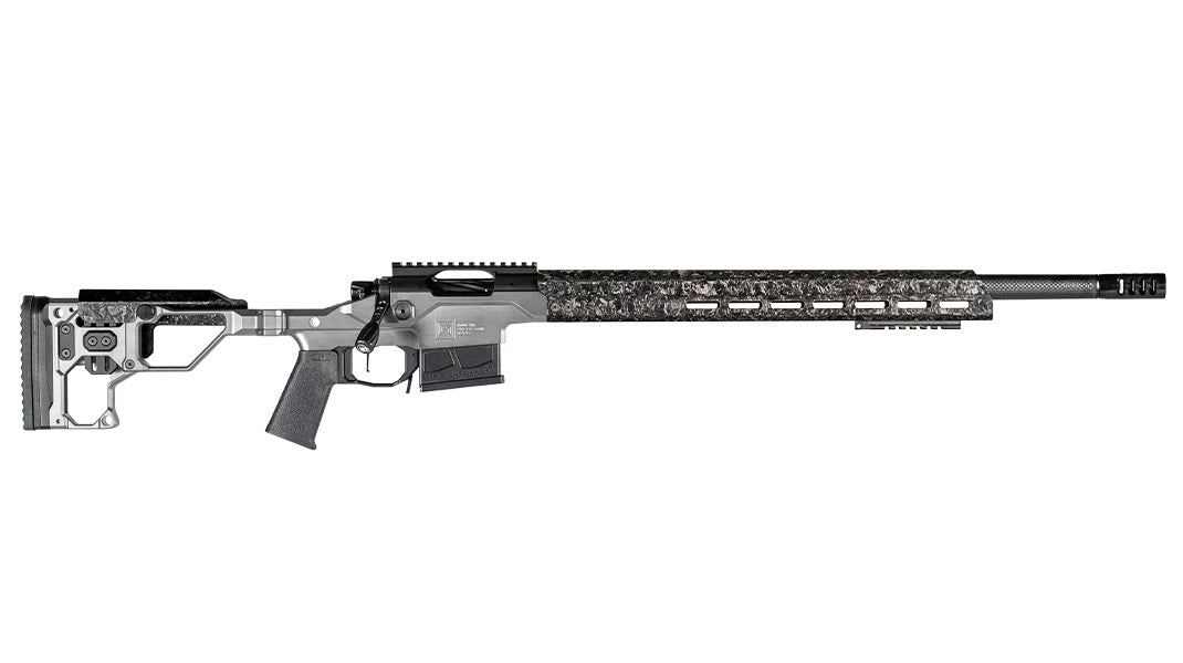 Christensen Arms 8010307200 Modern Precision 6.5 Creedmoor Rifle, 22" Carbon Fiber Threaded Barrel, Tungsten Folding Stock