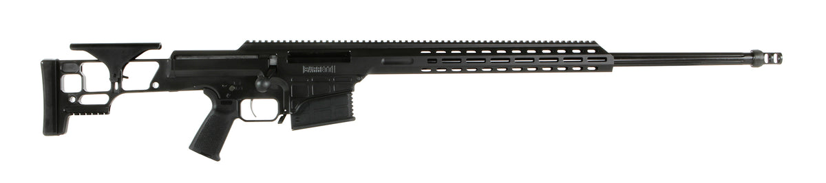 SMR MRAD .300 Norma 26" Fixed Stock Fluted Barrel, Black Finish