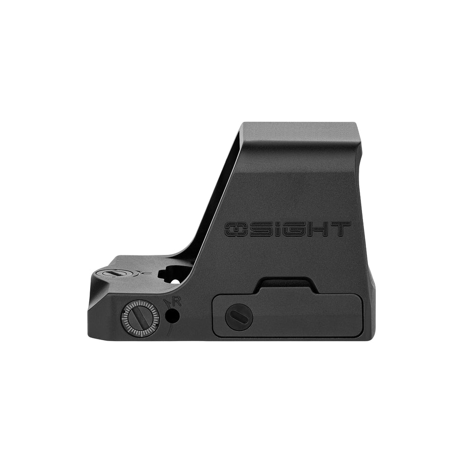 Osight C Open Green Dot Sight 3 MOA Dot and 32 MOA Circle Multi-Reticle Side-Loading Battery