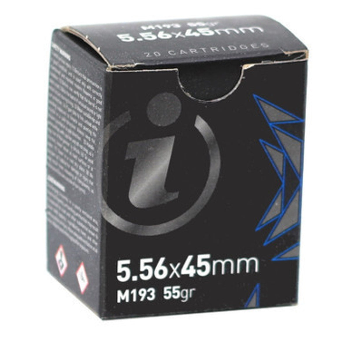 Igman 5.56x45mm NATO IGMAN556 M193 Full Metal Jacket FMJ 55 Grain