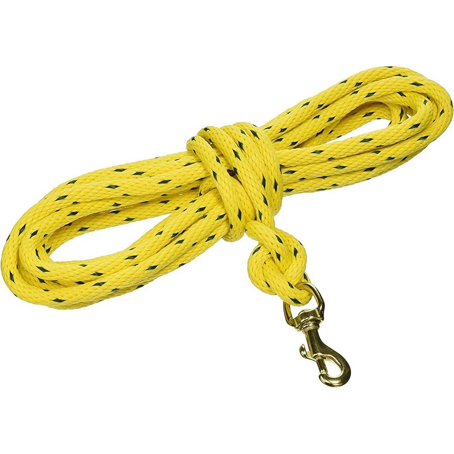Omnipet Check Cord 20 Foot Dog Training Leash Yellow