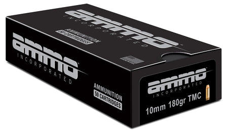 Ammo Inc 10mm Auto 10180TMCA50 Signature Total Metal Case TMC 180 Grain