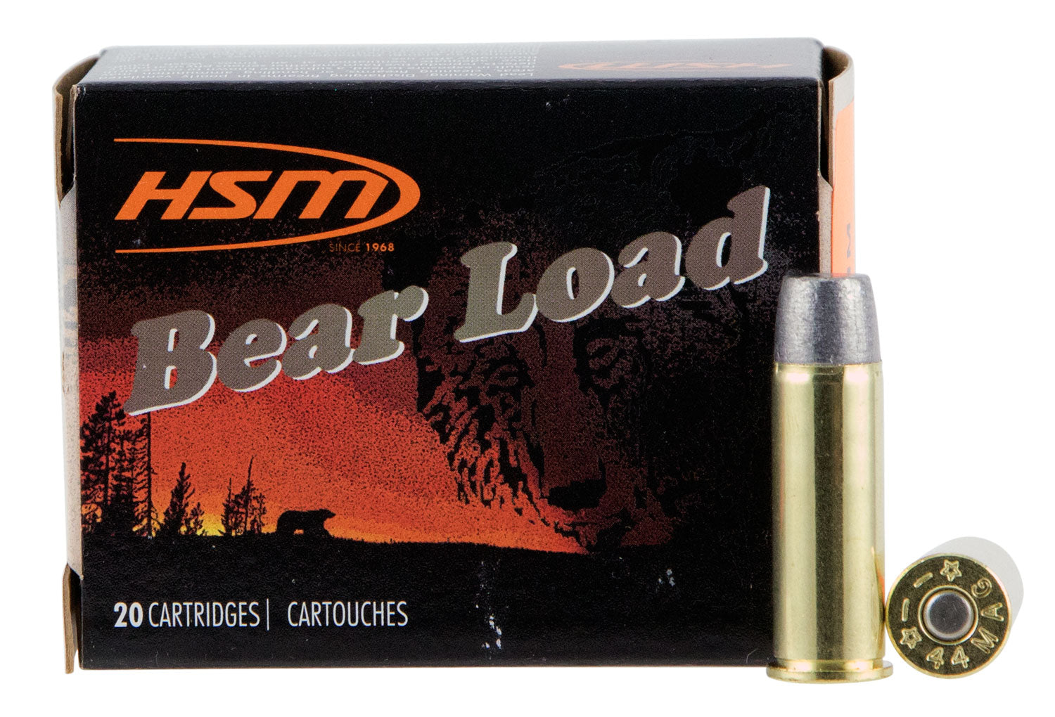 HSM .44 Magnum 44M15N20 Bear Load LEAD Wide Flat Nose 305 Grain