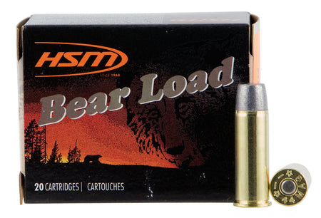 HSM .44 Magnum 44M15N20 Bear Load LEAD Wide Flat Nose 305 Grain