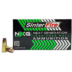 SinterFire .40 S&W SF40125NXG Next Generation (NXG) Lead Free Ball 125 Grain
