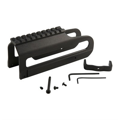 Shotgun-Mounted Scope Rail and Base