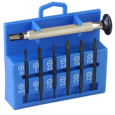 Precision Miniature Screwdriver Set - 12 Piece