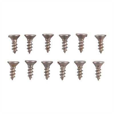 Steel Flat Head Wood Screw Kit for Firearms