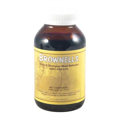 Wad Solvent for Shotgun Cleaning