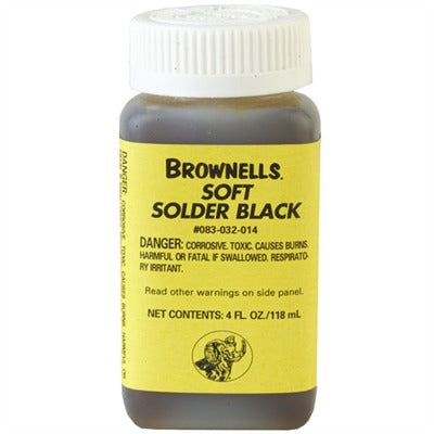 Black Soft Solder for Firearms