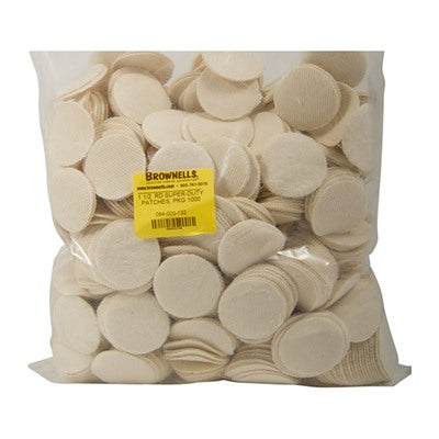 Heavy Duty Cotton Flannel Round Cleaning Patches 050806021815