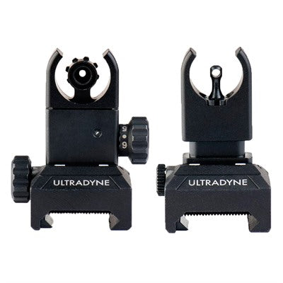 C4 Folding Front & Rear Iron Sight Combo