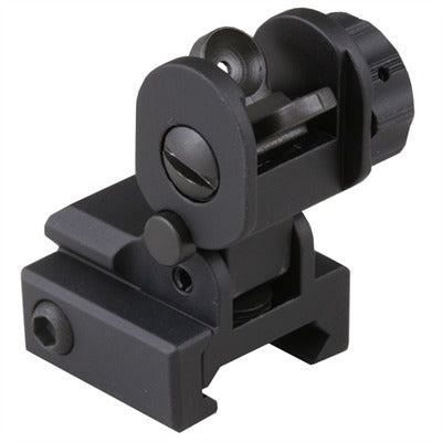 AR-15 Backup Iron Rear Sight Standard