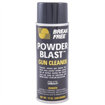 Powder Blast Firearm Cleaning Spray