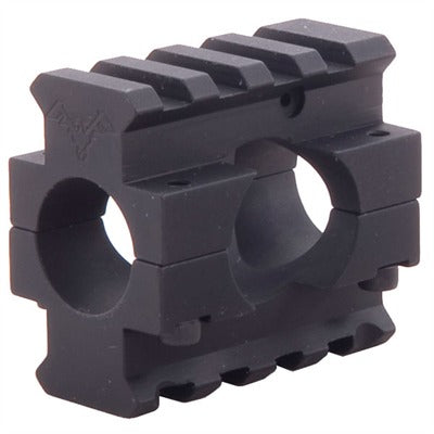 Gas Block with Accessory Rail for AR-15 and M16