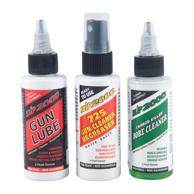 SLIP 2000 2 oz Ultimate Clean 3-Piece Firearm Cleaning Kit Lube/Carbon Killer/725
