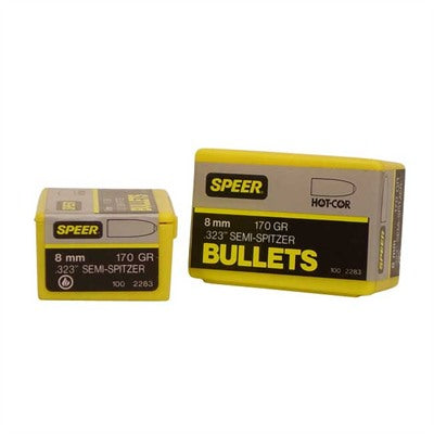 0.323" 8MM Hot-Cor Semi-Spitzer Reloading Bullets