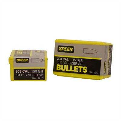 0.311" 303 Cal Hot-Cor Spitzer Reloading Bullets