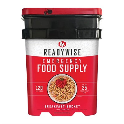 Breakfast Bucket - 120 Serving Emergency Food Supply