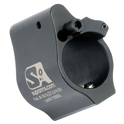 AR-15 Adjustable Solid Gas Block