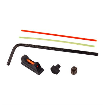 ZEV .215 Fiber Optic Front and Combat V3 Black Rear Sight Set
