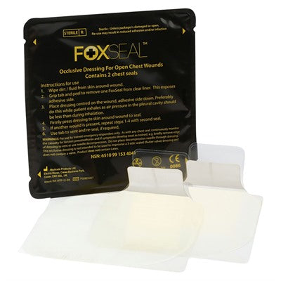 FoxSeal Occlusive Chest Seal Dressing