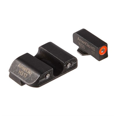 Agent Tritium Night Sight Set Compatible with Glock Pistols
