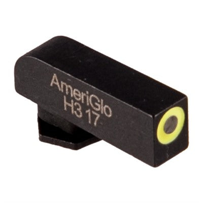 Lime Lumi Tritium Round Outline Front Sight for Glock Pistols
