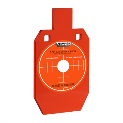 AR500 Steel IPSC Target 3/8" Center Mass