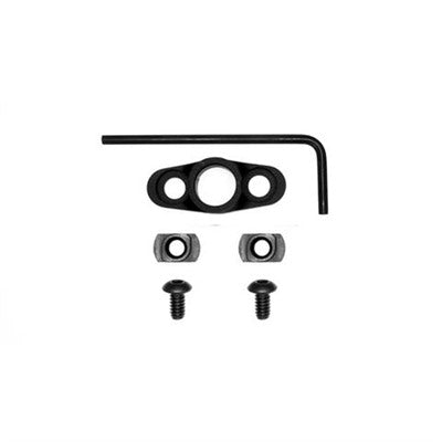 Non-Rotating Flanged M-LOK Push Button Base