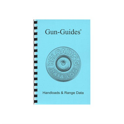 Reloading Data Log Notebook for Ammunition Reloading