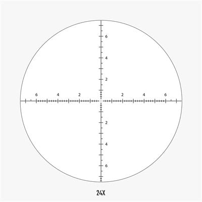 Midas TAC HD FFP Rifle Scope 6-24x50mm