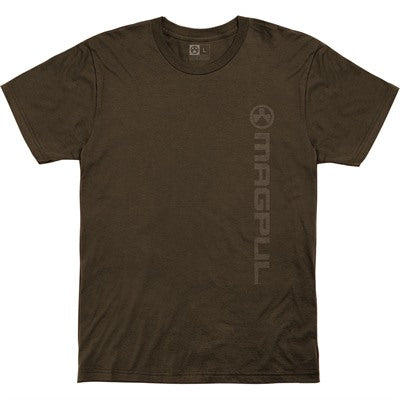 Cotton T-Shirts with Vertical Logo Design