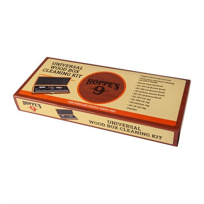 Firearm Cleaning Kit in Wood Box
