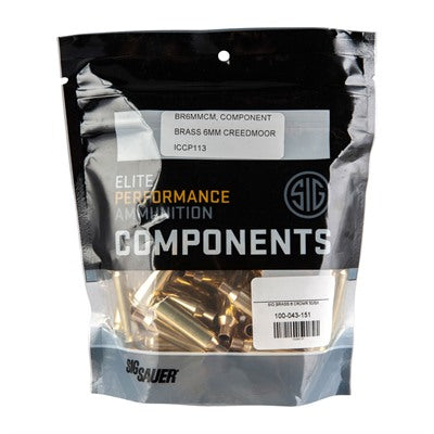 6mm Creedmoor Rifle Reloading Brass