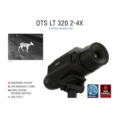 ATN OTS LT 320 Thermal Viewer 2-4x