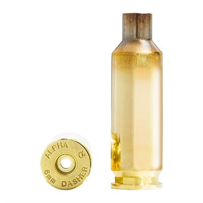 6mm Dasher Rifle Reloading Brass