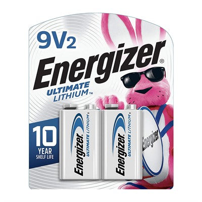 9V Ultimate Lithium Batteries