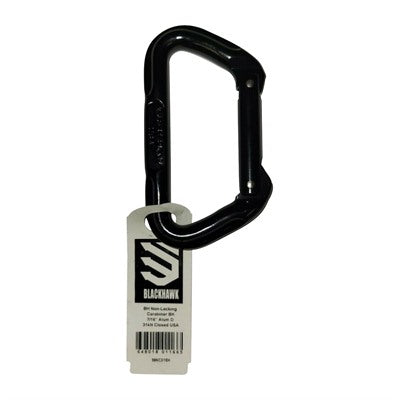 Tactical Non-Locking Carabiner Clip
