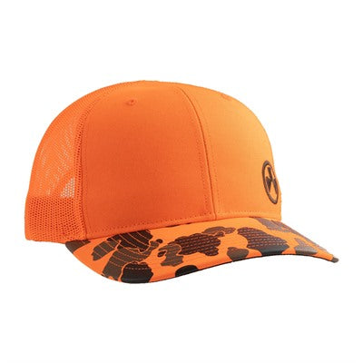 Blaze Orange Icon Trucker Cap