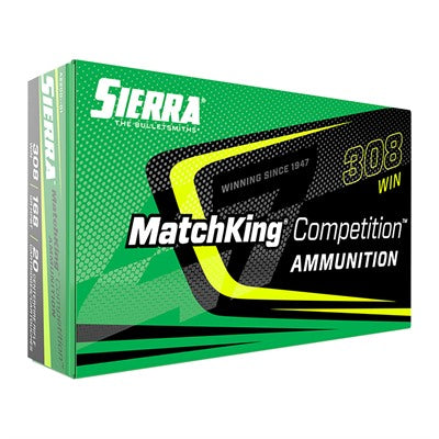 Sierra 6.5mm Creedmoor A174005 Competition Sierra MatchKing Boat Tail Hollow Point BTHP 140 Grain