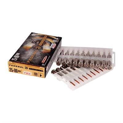 Federal .25-06 Remington P2506H Premium Barnes TSX 100 Grain