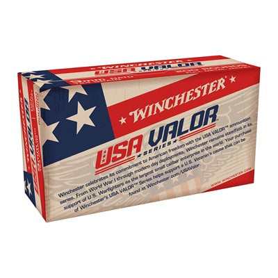 Winchester 9mm Luger/Parabellum USA9NATOW USA Valor Full Metal Jacket FMJ 124 Grain