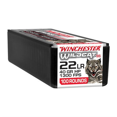 Winchester .22 Long Rifle WW22LRSSD Wildcat Super Speed Copper Plated DynaPoint 40 Grain