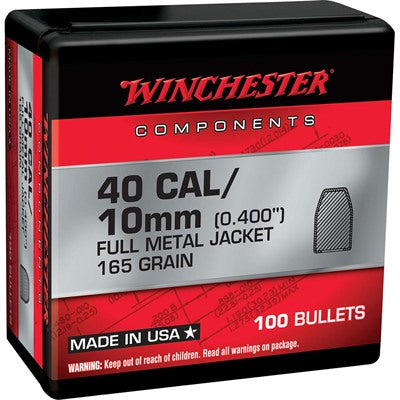 40 Caliber 0.400 Diameter Handgun Reloading Bullets