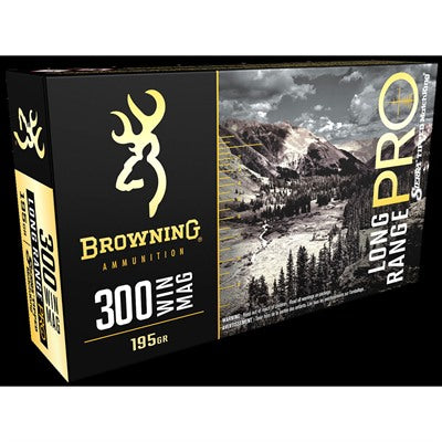 Browning .300 Winchester Mag B192503001 Long Range Pro Sierra MatchKing Boat Tail 195 Grain