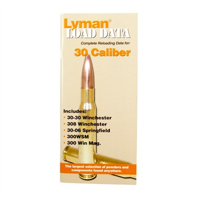 30 Caliber Load Data Book by Lyman