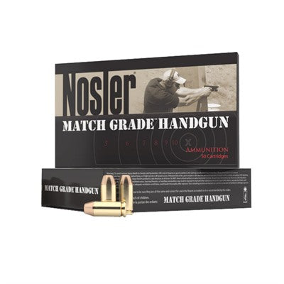 Nosler .40 S&W 51212 Assured Stopping Power Jacketed Hollow Point JHP 180 Grain