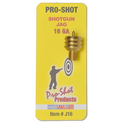 Shotgun Jag for 16 Gauge Bore Cleaning